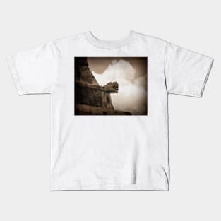 Mayan Serpent Head Kids T-Shirt